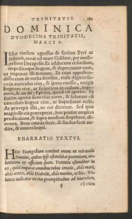 Dominica Duodecima Trinitatis ...