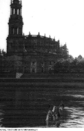 Dresden, Hofkirche, 1946/47