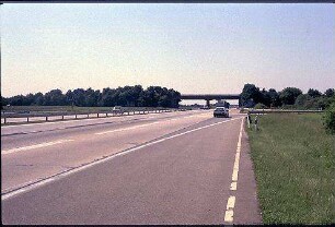 Ausfahrt West von Fahrbahn West (Heidelberg Richtung Karlsruhe)