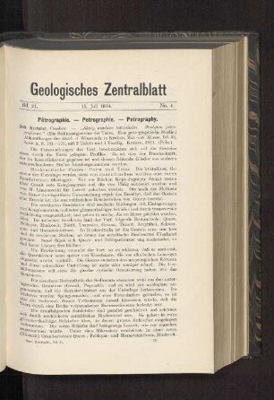 15. Juli 1914. No. 4.