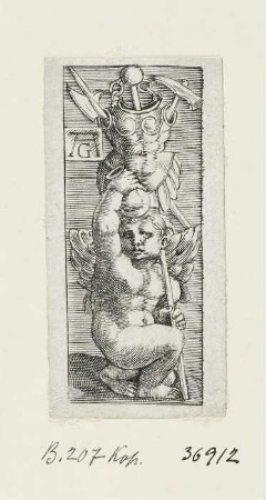 Kind mit Trophäe