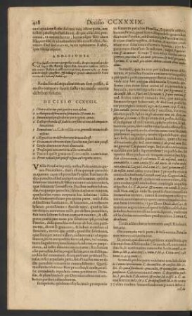 Decisio CCXXXIX.