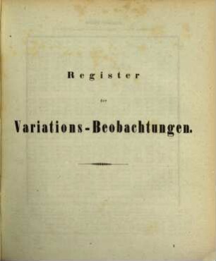 Magnetische und meteorologische Beobachtungen zu Prag, 11. 1850 (1853)