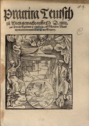 Practica Teutsch : zu Wien gemacht auffs M.D.XXIIII. jar ...