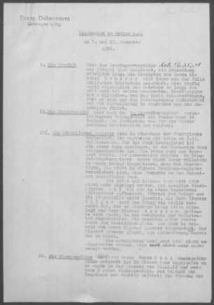 Weiler/Helfenstein: Visitationsbericht 1952