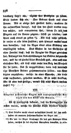 XII. Einzelne historische Sagen und topographische Notizen von der Küste von Guinea.