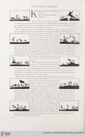 Vol. 55 (1915) = No. 218: Karl Wilhelm Dieffenbach