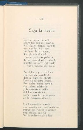Siga la huella