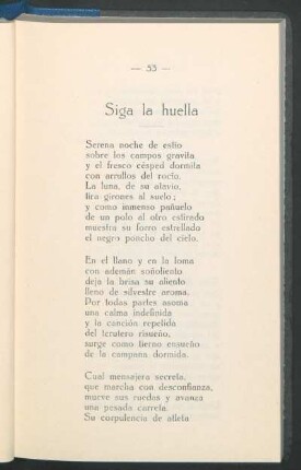 Siga la huella