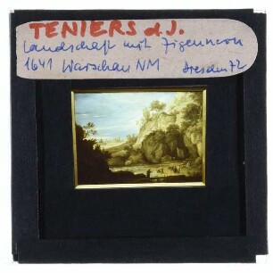 Teniers d.J., Landschaft mit Zigeunern
