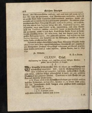 958-973, CLXXIV. - CLXXVII. Stück.
