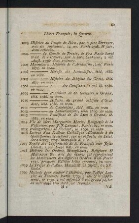 59-71, Livres Francois, in Quarto - Nederduitsche Bocken, in Quarto