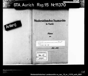 Der Auktionator Johann Eberhard von Nuis in Weener und Esens
