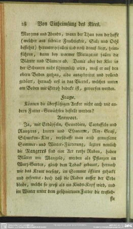 [Von dem Anbau anderer Futter-Kräuter]