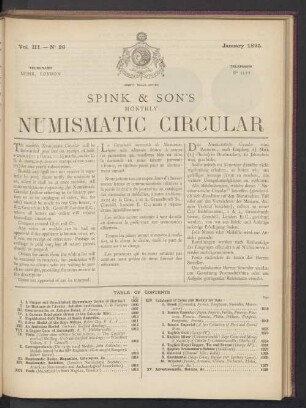 N° 26 January 1895