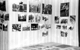 Bonn: Ausstellung, Ecke mit meinen Fotos