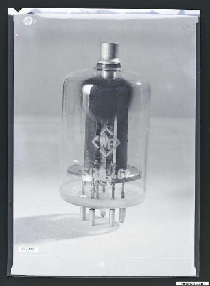 Senderöhre SRS 461 aus dem WF, Foto 1963