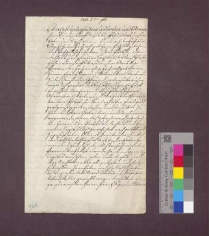 Kaution des Basler Domkapitels für Franz Sigmund Blarer von Wartensee bei dessen Zulassung zu einer Domherrnpfründe.