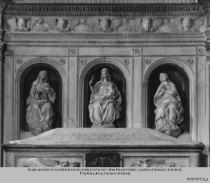 Altar des heiligen Bartolus : Die drei theologischen Tugenden