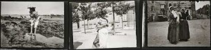 Kodak-Filmstreifen mit drei Fotos (unbekannter Aufnahmeort)