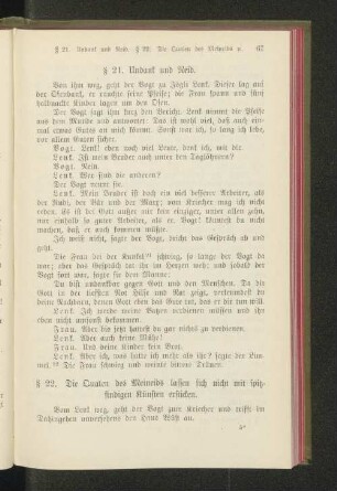 § 21. Undank und Neid.