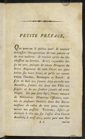 Petite Préface.