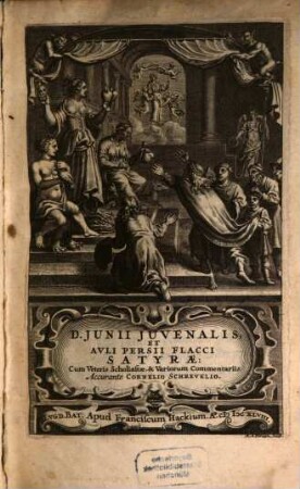 Iunii Iuvenalis et Auli Persii Flacci Satyrae