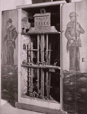Mechanisches Bergwerk, Freiberg, Museum, Mitte 19. Jahrhundert
