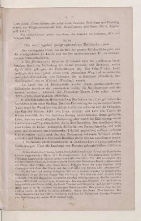 Nr. 10 Die wichtigsten geographischen Entdeckungen