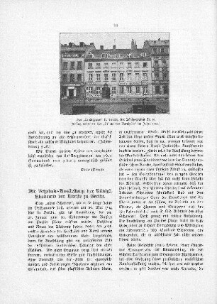 Das "Lessinghaus" in Berlin, Am Königsgraben Nr. 10