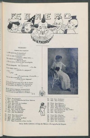 [Santoral del mes de Febrero]