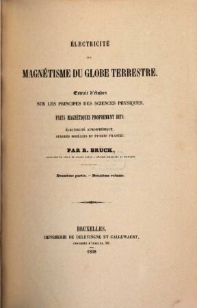 Électricité ou magnétisme du globe terrestre : extrait d'études sur les principes des sciences physiques, 2,2. Électricité atmosphérique, aurores boréales et étoiles filantes