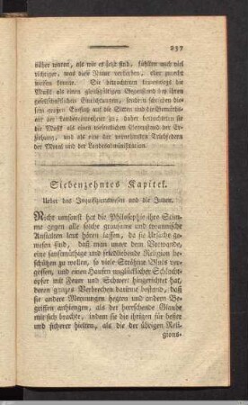 Siebenzehntes Kapitel.