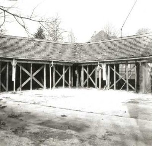 Dresden-Hellerau, Am Grünen Zipfel 2. Gasthaus "Waldschänke" (um 1880; Umbau 1910, R. Riemerschmid)
