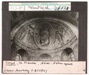 Soest: St. Patroklus (Sankt-Patrokli-Dom): Nördliches Seitenschiff, Apsis, Maria mit Kind