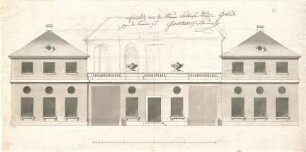 Gärtner, Andreas; Brunnengebäude - Aufriss