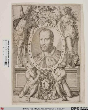 Bildnis Francesco I. Maria (de' Medici), 2. Großherzog von Toscana (reg. 1574-87)