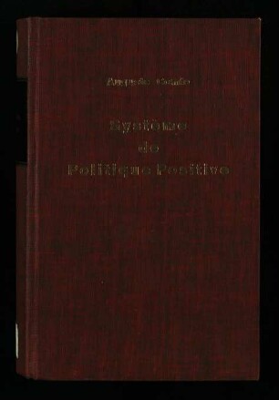 Système de politique positive, ou traité de sociologie, instituant la religion de l'humanité / Tome 1