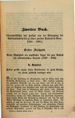Der ermländische Bischof und Cardinal Stanislaus Hosius, 2. Sein Wirken als Cardinal
