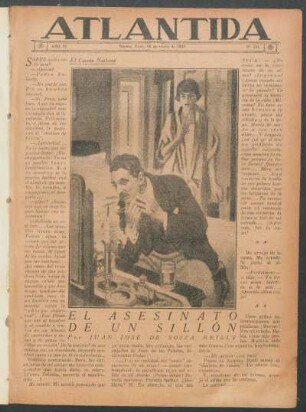 El asesinato de un sillón