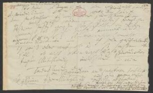 Brief an Anton Schindler : o.D. [Juli 1823]