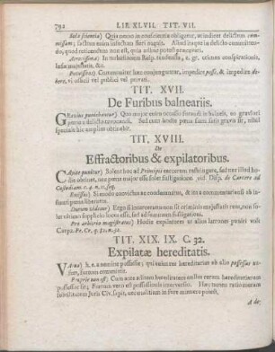 Tit. XIX. IX. C. 32. Expilatæ hereditatis.
