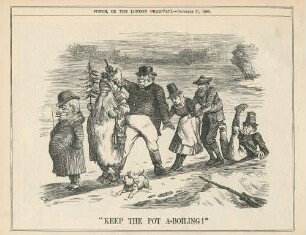 "Keep the pot-aboiling!"
