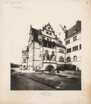 Regierungsgebäude, Minden: Präsidial-Dienstwohngebäude von Norden