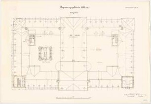 Regierungsgebäude, Koblenz: Grundriss DG 1:100