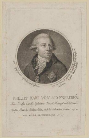 Bildnis des Philipp Karl von Alvensleben