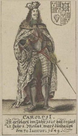 Bildnis des Carolvs I., König von England