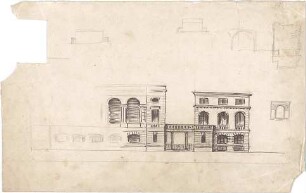 Hildebrand, Adolf von; Neapel (Italien); Zoologische Station - Teilansicht, Details