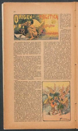Origen de la política - Cuento endiablado