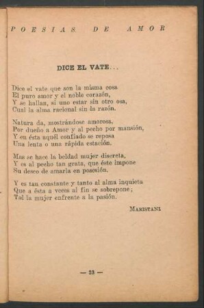 Dice el vate...